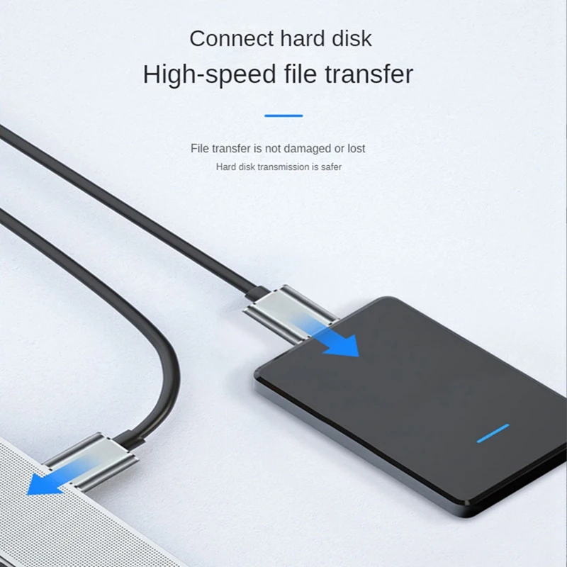 Hard Drive External Cable USB Micro-B HDD Cable Micro-B Data Cable SSD Sata Cable For Hard Disk Micro-B USB3.0