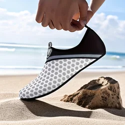 Unisex Quick-Dry Water Shoes Anti-Slip Sole Aqua Shoes Lightweight Beach Shoes Footwear For Swim Yoga