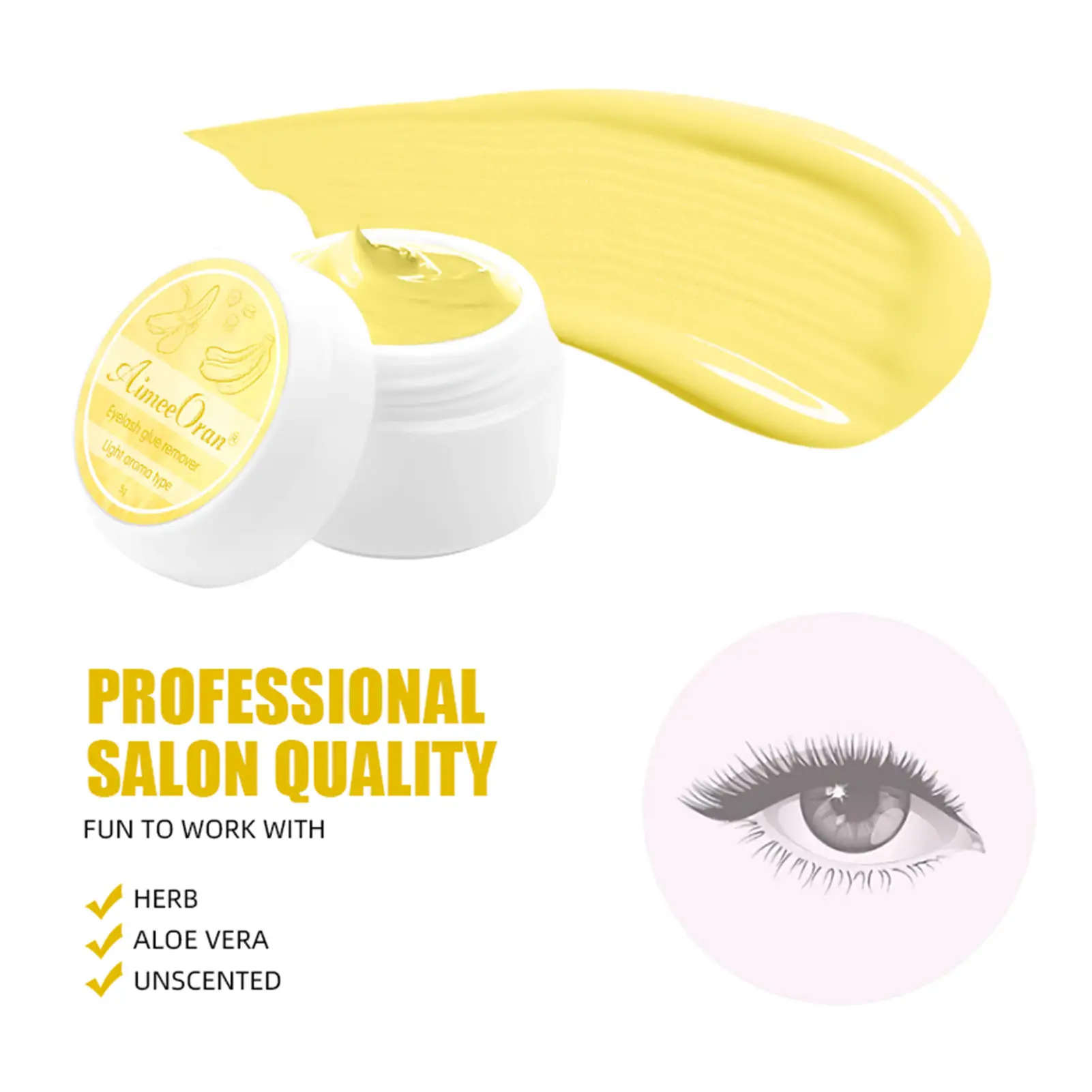 Gentle Eyelash Extension Remover Quickly Dissolves Powerful Eyelash Extension Glue Suitable for All Skin Types