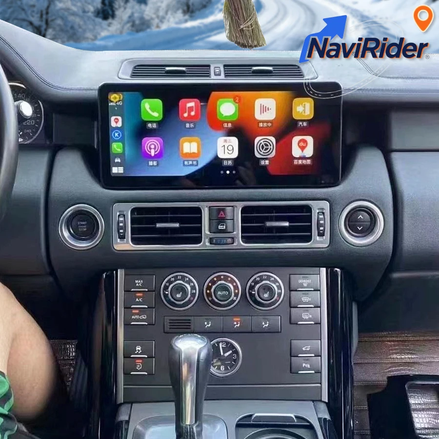 

For Land Rover Range Rover V8 L322 2005-2012 Bluetooth Car Multimedia Player 12.3" Android Screen Carplay GPS Stereo Navigation