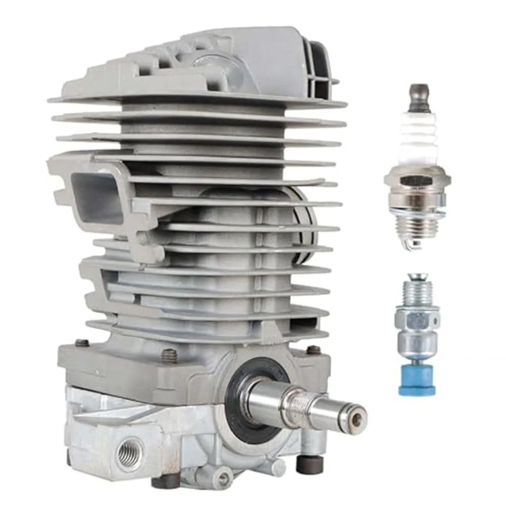 49MM Cylinder Assembly With Ignition-Plug Replacement For MS390 MS290 MS310 029 039 Chainsaws 11270201213 1127 020 1216