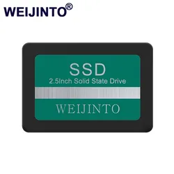 WEIJINTO SSD 60 ГБ 120 ГБ 240 ГБ 2,5 дюйма SATA3 III внутренний твердотельный жесткий диск 128 ГБ 256 ГБ для настольного ноутбука