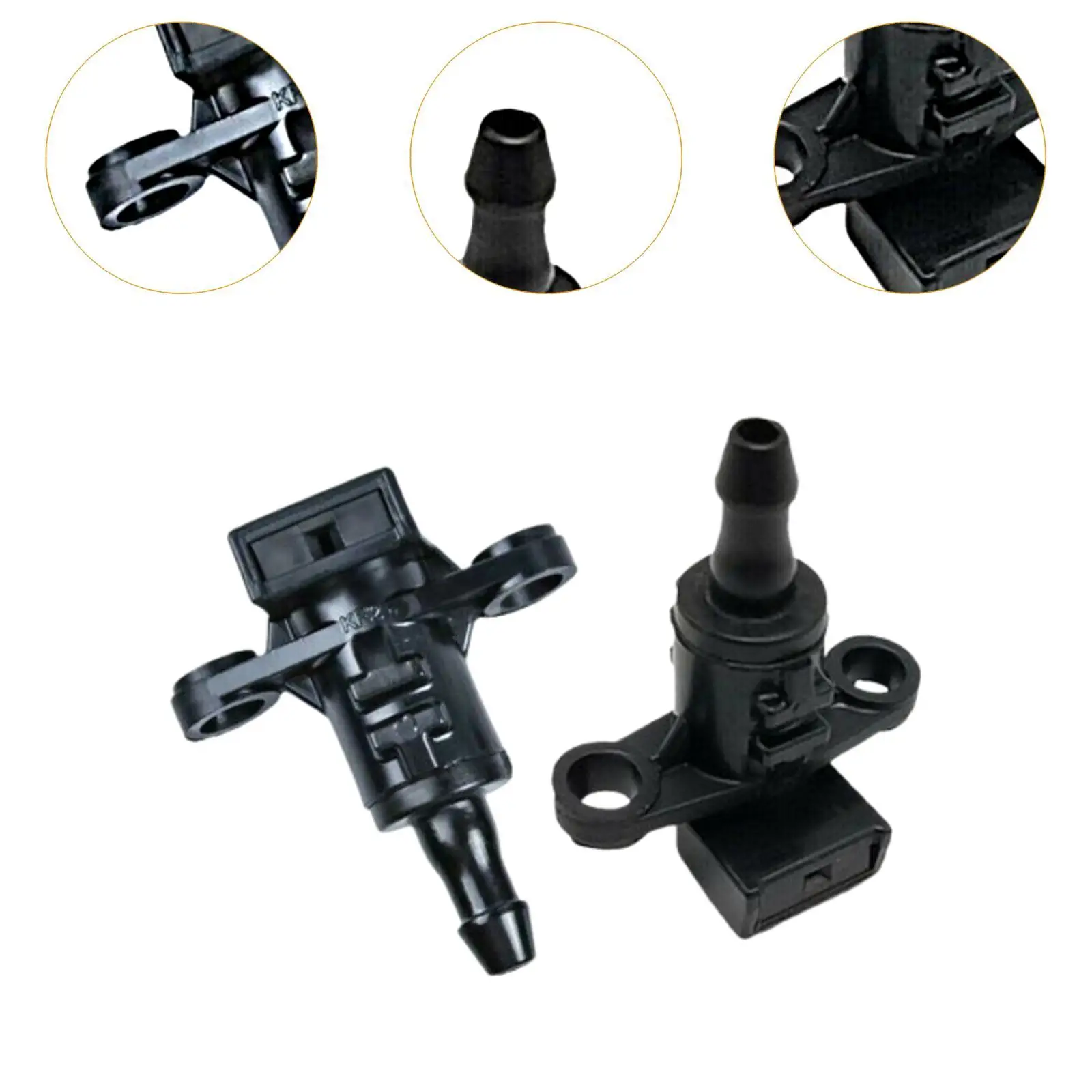 2x Front Windscreen Washer Jet 98630-3x000 Directly Replace Easy to Install for Hyundai Elantra 2011-2014 Auto Accessories
