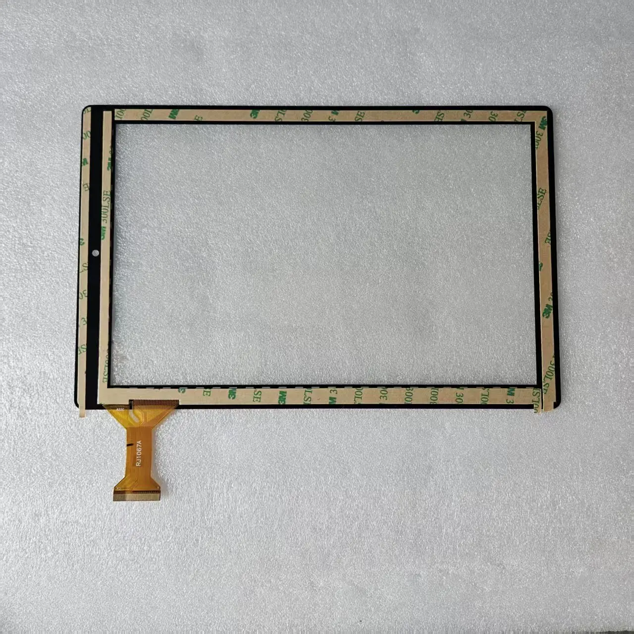 10.1Inch Black For RJ1067A Tablet Capacitive Touch Screen Digitizer Sensor External Glass Panel 247×159 MM