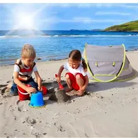 Outdoor Baby Beach Tent Foldable Automatic Pop-Up UV Protection Sun Shade For Infant Travel Swimming Pool Play House Toy