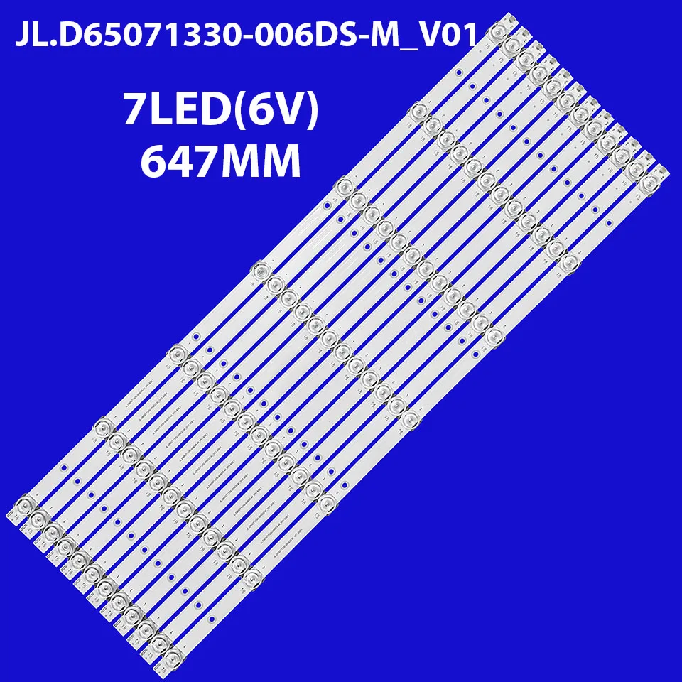 

Комплект из 12 светодиодов CAIXUN EC65E1A ES65E1A PTV65SS04X SMT65E1MUC2M1B1 CX650DLEDM LE-65E1 SABA SB65350 JL.D 65071330 -006DS-M_V01 65E1