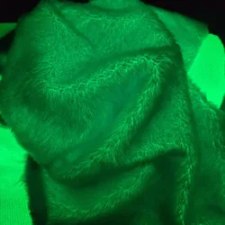 45cm*150cm Luminous Pearl Velvet Fabric Multi Colors Glow in the Dark Fabric Color Changing Fluorescence Cloth for DIY Sewing