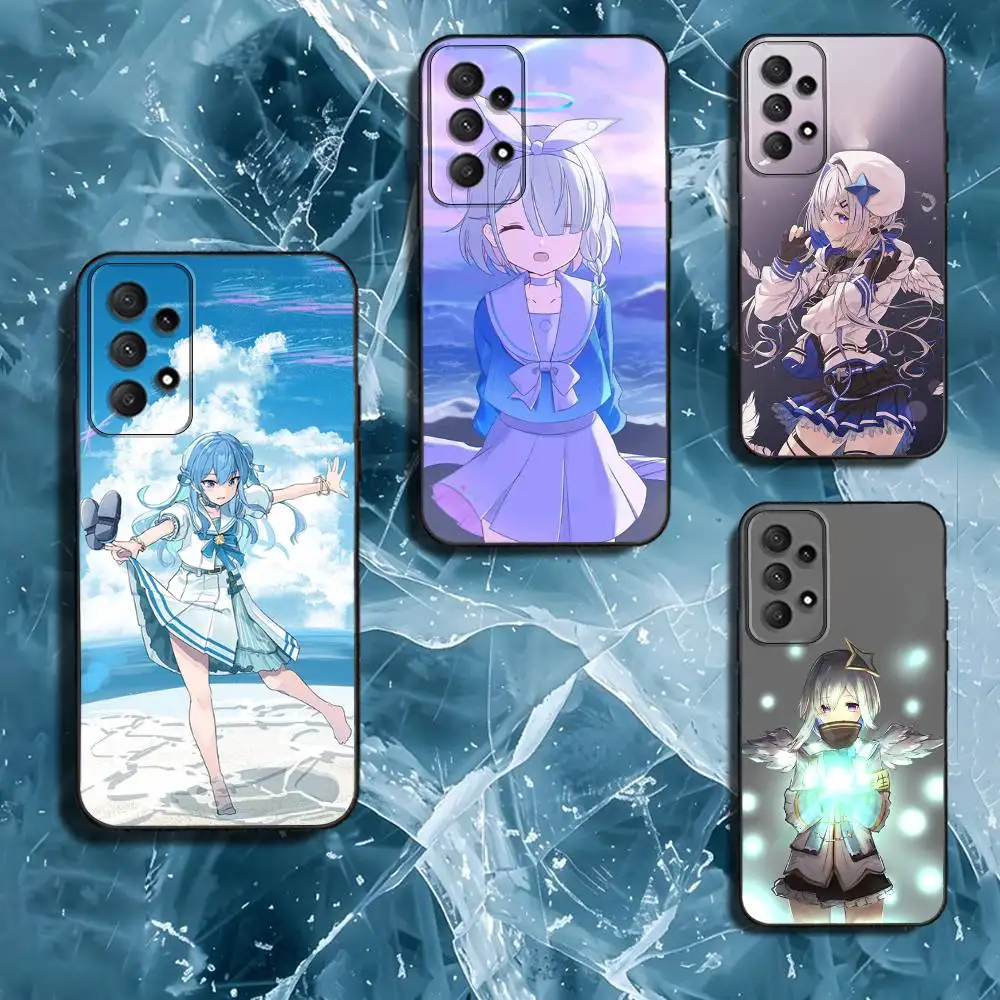 

Cartoon A-Amane K-Kanata Phone Case For Samsung Galaxy A13,A21s,A22,A31,A32,A52,A53,A71,A80,Soft Black Shell
