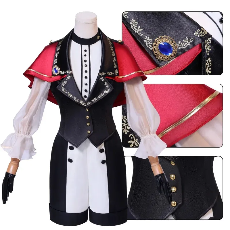 

Тиморис Косплей от BanG Dream! Ave Mujica Umiri Yahata Timori Костюм Синтетический парик Аниме Костюмы для ролевых игр klk; 4