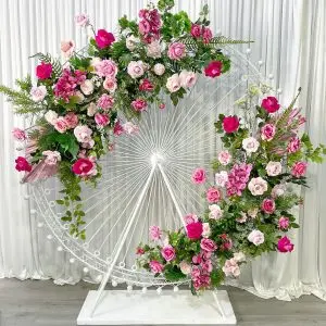 D-R001 High Quality Beauty Wedding Decorative Fake Silk Latex Rose Artificial Real Touch White Artificial Flowers Rose