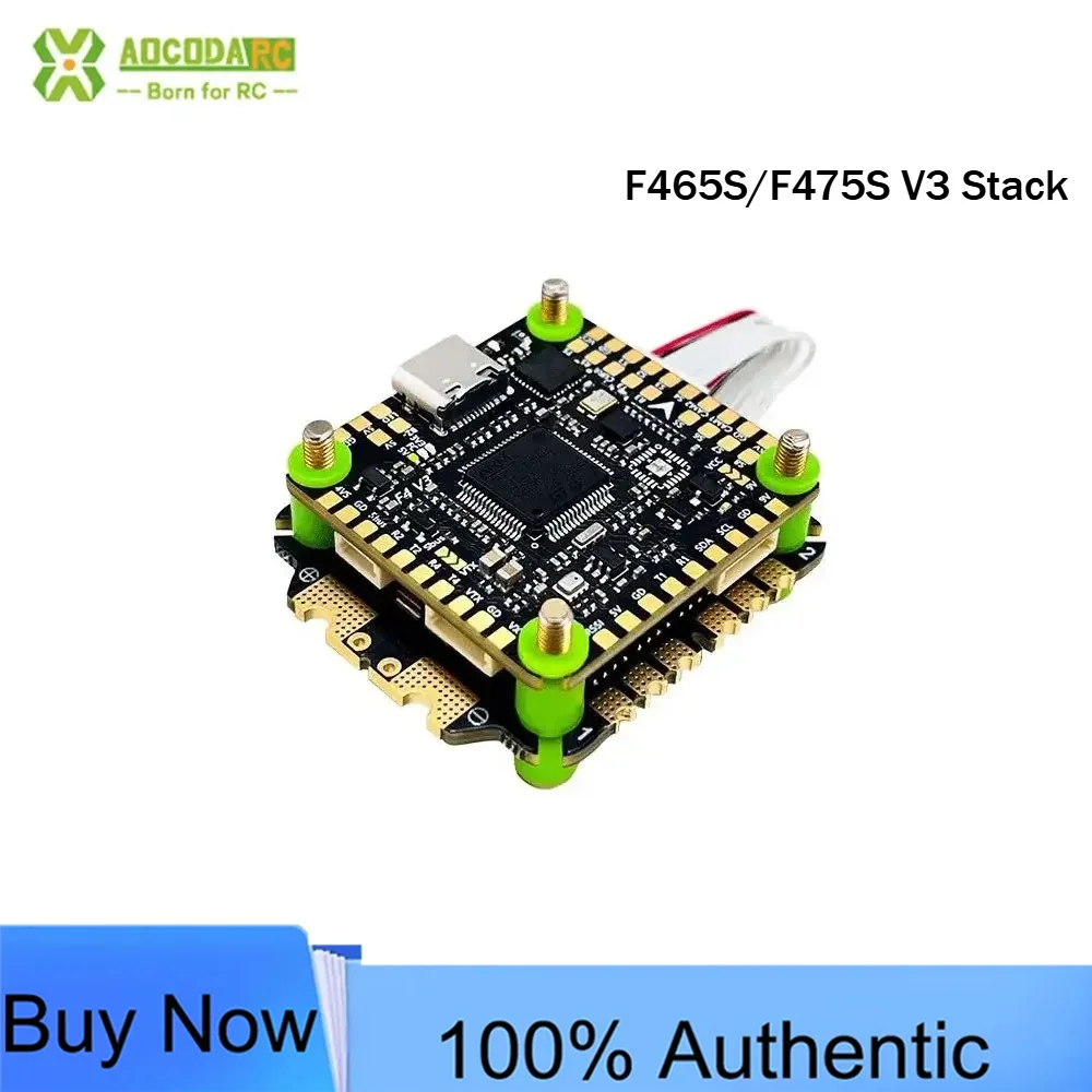 

Aocoda-RC F465S F475S V3 Stack F405 V3 FC 65A 75A ESC For FPV Racing Drone DIY Parts
