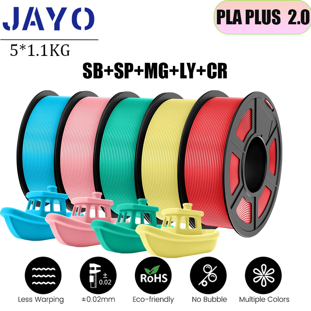 Filamento 3D JAYO PLA PLUS 2.0 - 3D Printing Fdm recensione e prezzo