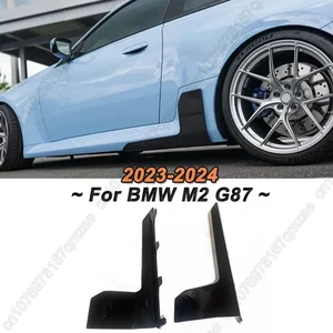 Yan tampon araba, spoiler splitter difüzör guard trim için bmw 2 serisi çift bağlantı noktalı m2 (g87 2023-2024 siyah abs tuning kitleri Difüzörün ilk 10 satışı, m2-no. 9