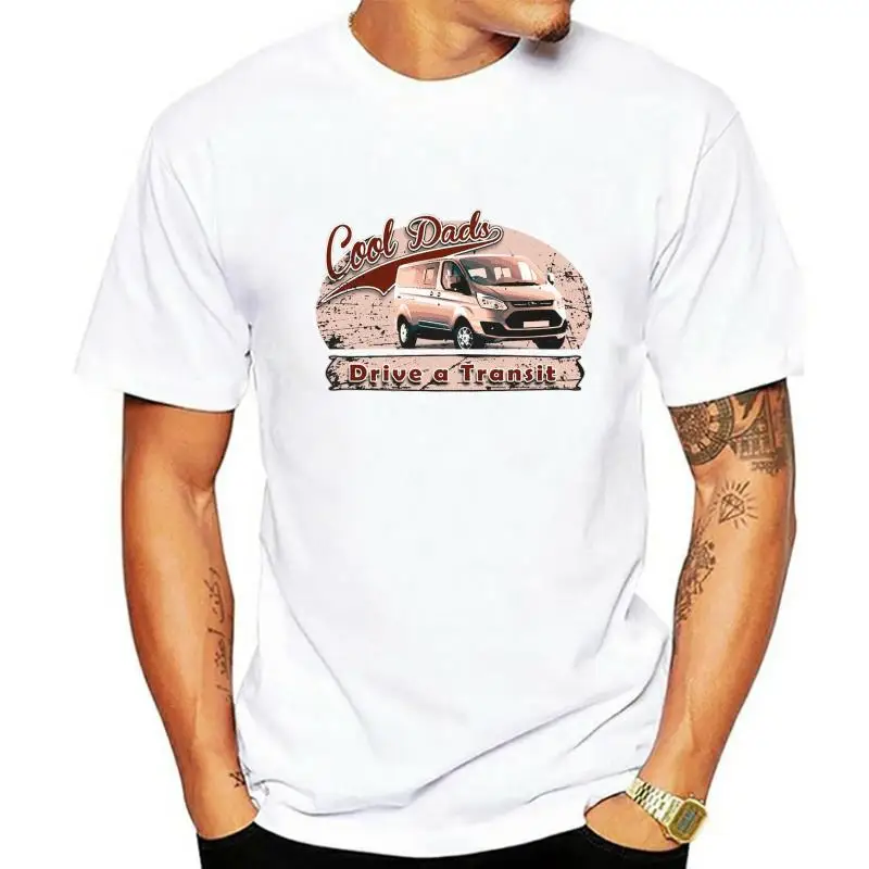 Cool dads drive a Transit classic van Mens T-shirt men t shirt