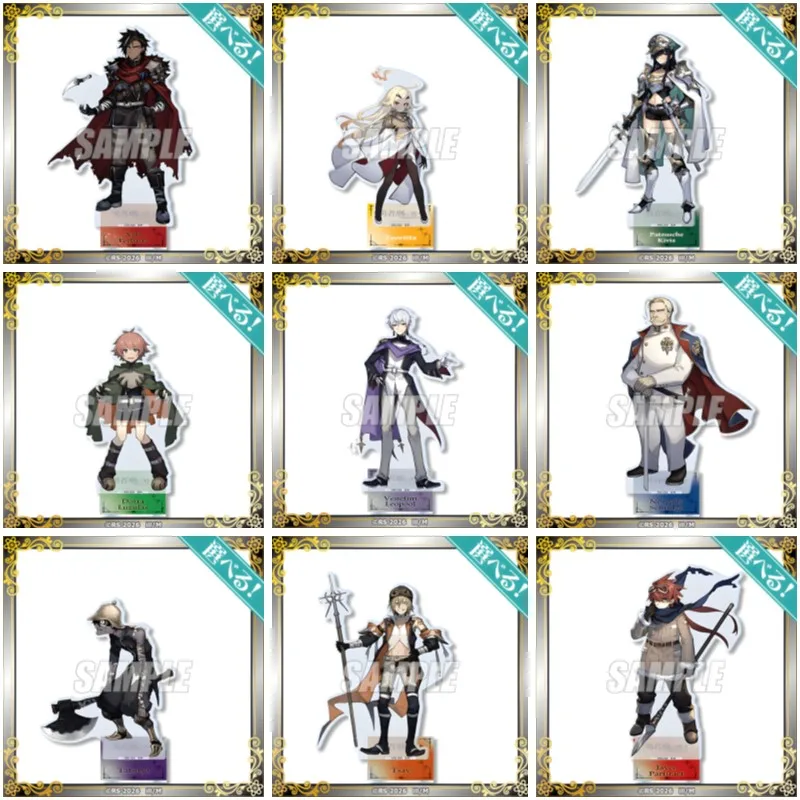 Sentenced to Be a Hero ANIME HOT 15CM Acrylic Stand Figure Stand Plate Cosplay Prop Decor Cartoons Present Friend Keychain