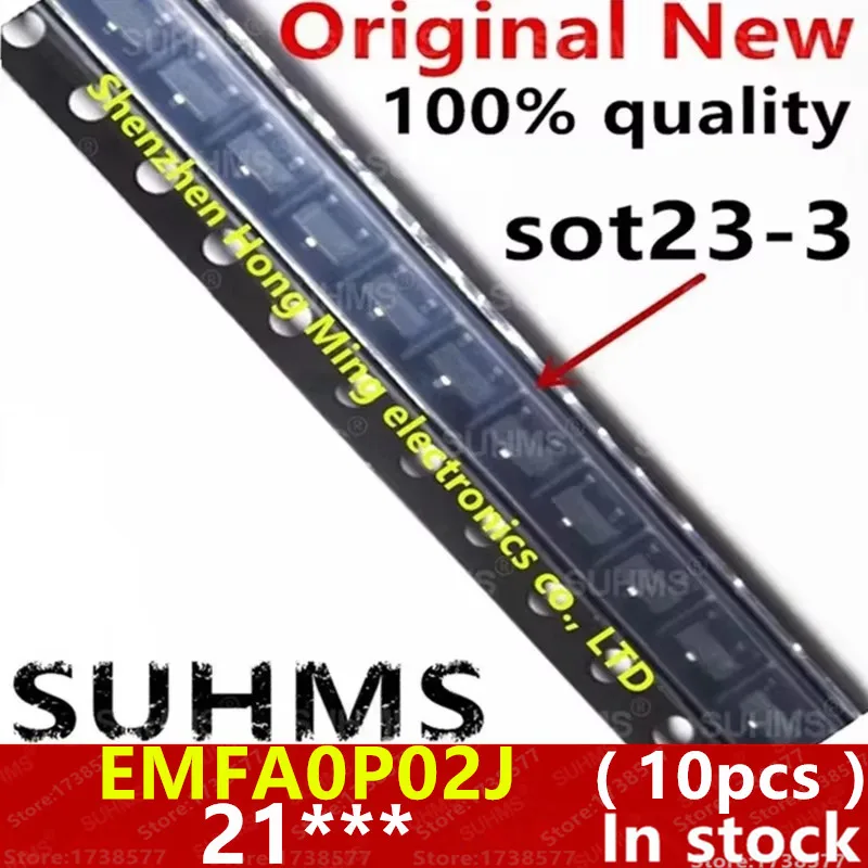 (10piece)100% New EMFA0P02J 21E46 21*** sot23-3