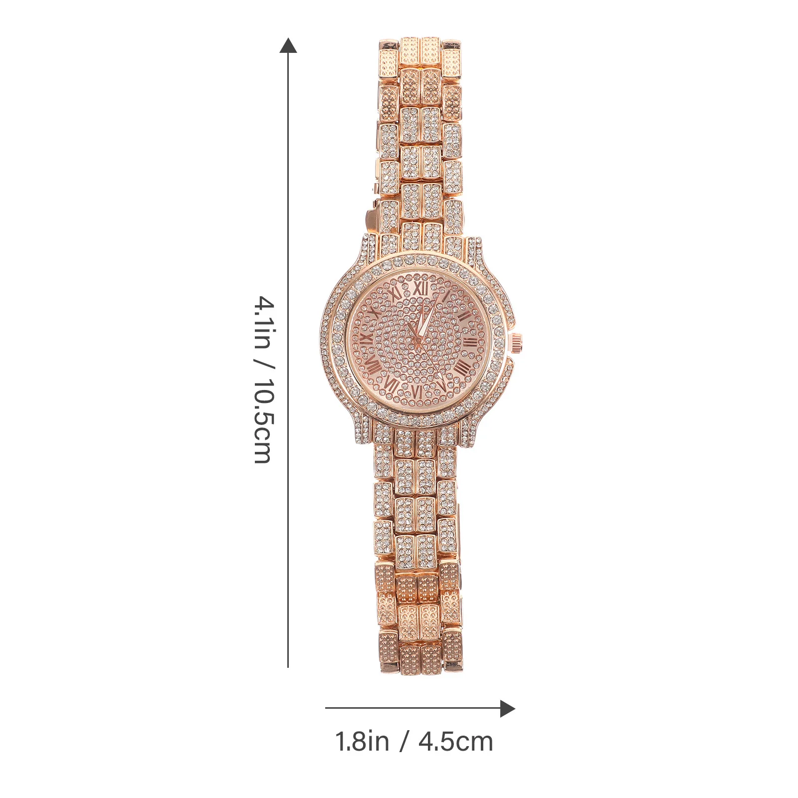 Orologio da donna con diamanti incastonati Piccoli orologi da polso da donna Commemorano la donna con strass