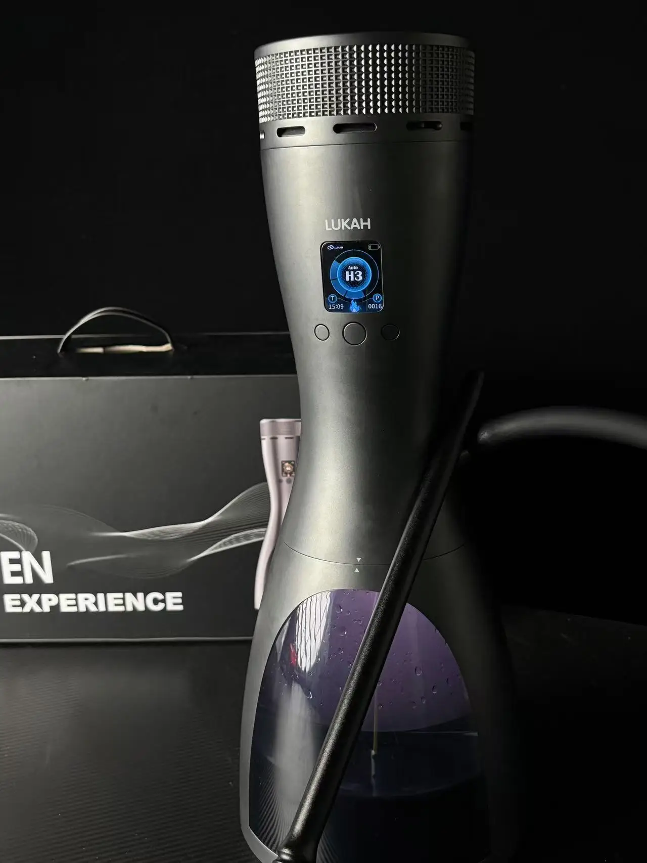 الجملة تصميم جديد الكهربائية لوكا الشيشة الشيشة الساخن بيع نظام مفتوح لا الفحم الشيشة تشيتشا الشيشة