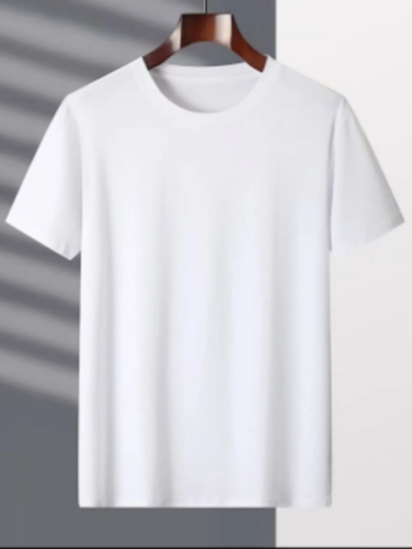 2026 New Men's Cotton Plus-Size Casual T-Shir