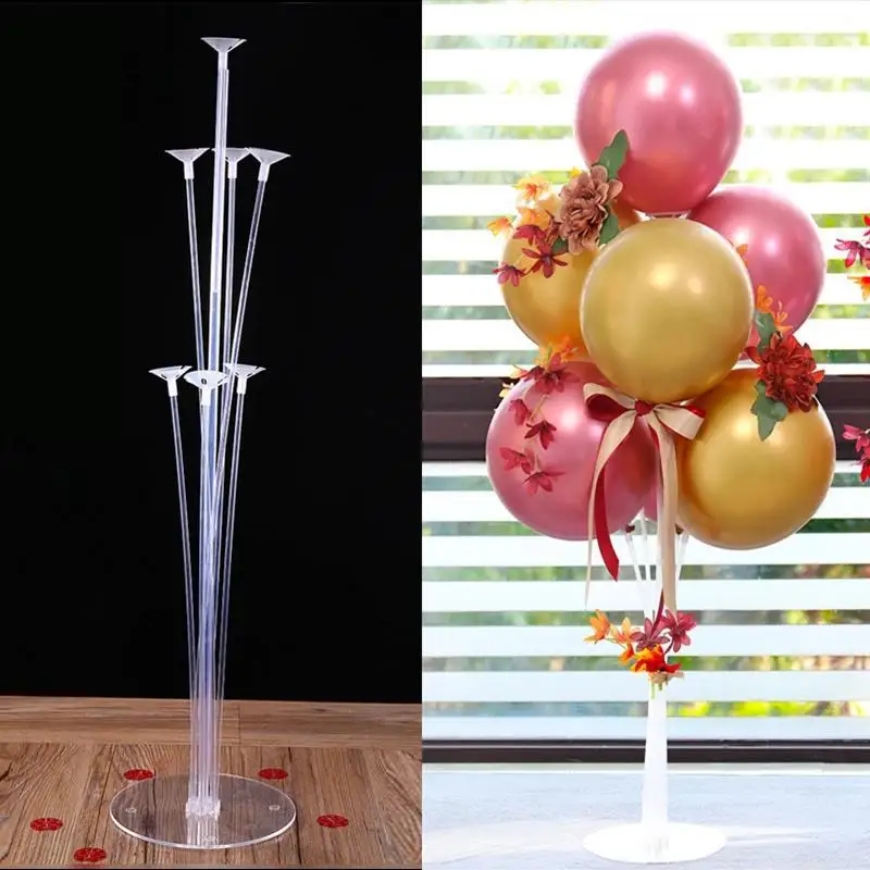 1 piece of 70CM balloon bracket, supporting table, floating 7-in-1 balloon bracket, wedding party, venue atmosphere decoration b — zdjęcie 5