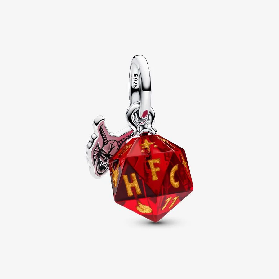 2026 New 925 Silver Texture Cat Claw Bee Elephant Chameleon Bead Man Eating Flower Lantern Pendant DIY Exquisite Charm Jewelry image 3