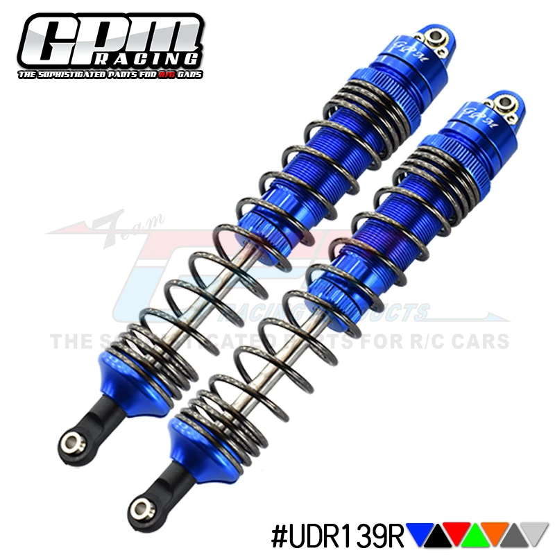 

GPM Aluminum Rear Spring Dampers For TRAXXAS 1/7 Unlimited Desert Racer