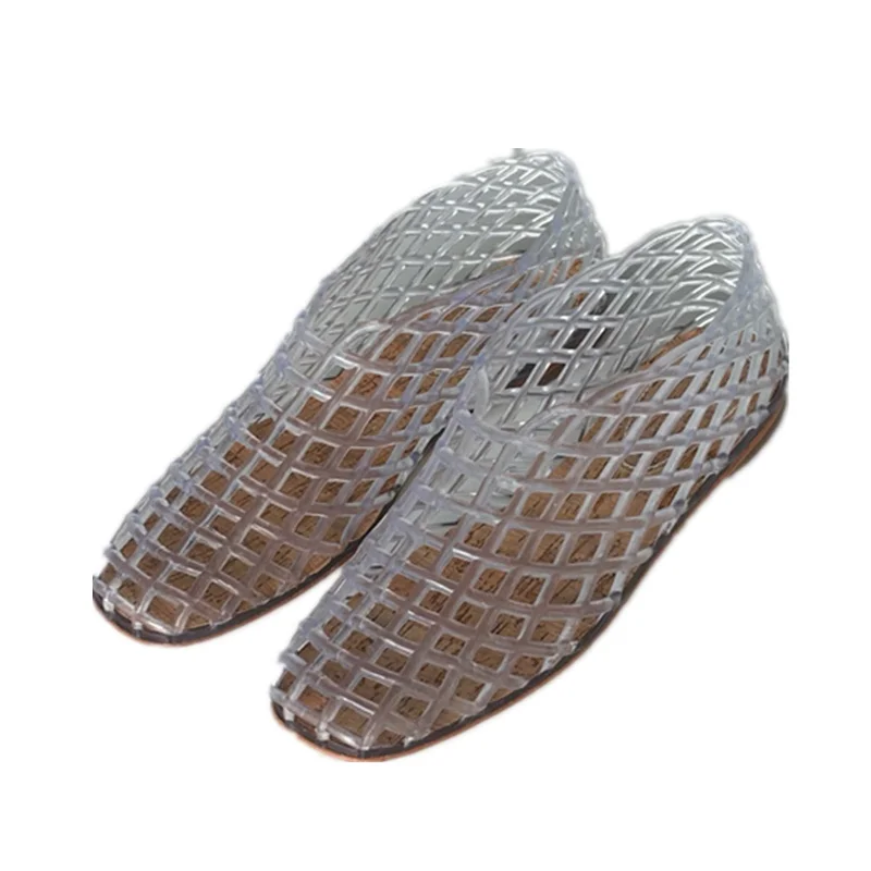 

Withered Minimalist Women's Shoes Hollow Sandals French Fashion Ladies Blogger Elegant Jelly Sandals For Women Summer Shoes