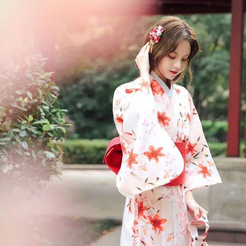 Kimono donna Kimono giapponese Cardigan camicia Cosplay camicetta giapponese Yukata femminile estate spiaggia fotografia vestiti Kimono 2023