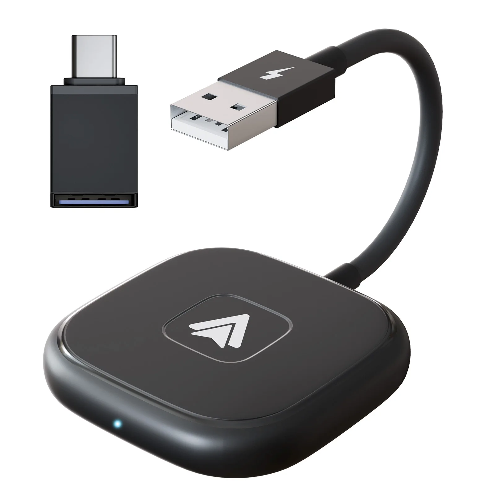

Горячая распродажа 2024 года, адаптер CarPlay Ai TV Box для потоковой передачи YouTube для Android Carplay Dongle, конвертер от проводного к беспроводному OEM