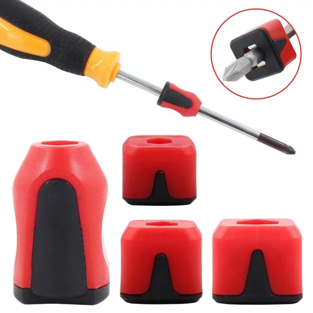 Screwdriver Magnetizer Batch Head Easy To Use Fixed Holder High Efficiency Plastic+alloy Steel Wear Resistance