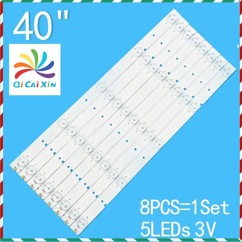 

8PCS=1SET For Hisense 40" LCD TV 2013CHI400 3228N1 05 REV1.1 141223 NS-40D420NA16 LED40K20JD LED40K30JD LED39K20JD