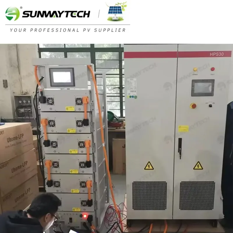 Hybrid Solar Pv System Complete 50kW 100kW 105kW 110kW All in 1 Solar Power System Off Grid Set