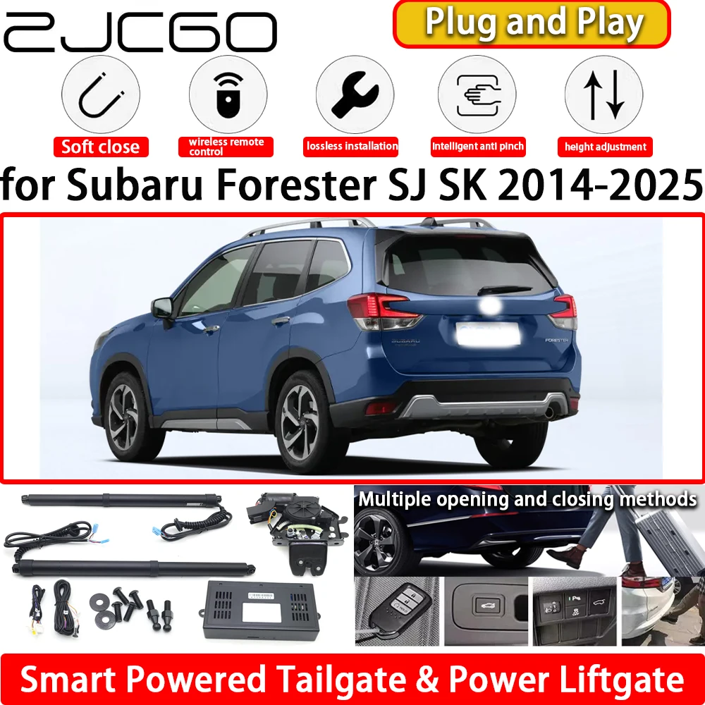 

ZJCGO for Subaru Forester SJ SK 2014-2025 OEM Automatic Electric Powered Tailgate Power Liftgate Tail Gate Lift Kit System