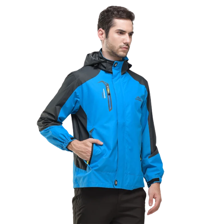 Men's Lightweight Waterproof Rain Jacket 5000mm Windbreaker Lined Casual Spring Autumn Fishing Hiking Outdoor Leisure Jacket 11 S8413b791e1964a698357e9d80eba83b2d