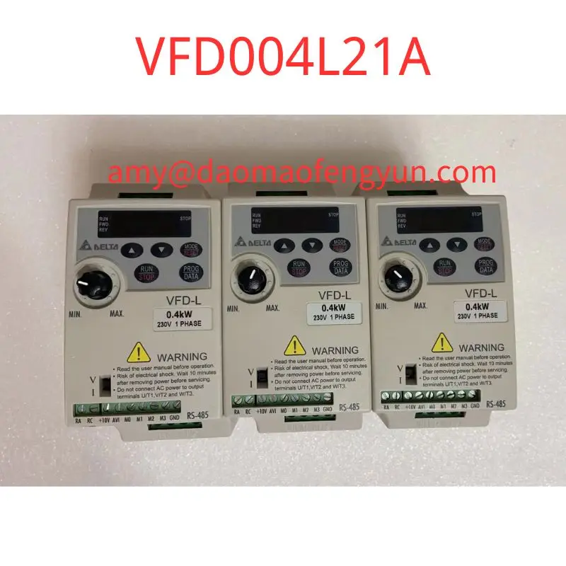 

Second-hand VFD004L21A Inverter tested ok 0.4kw/220v