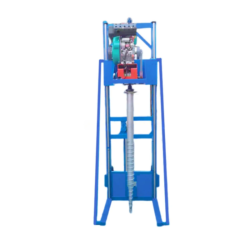 

Diesel drill pipe drilling machine auger