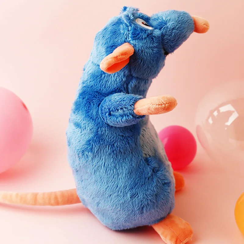 Boneka Tikus Ratatouille Disney Remy Kawaii 30cm, Mainan Boneka Hewan, Figur Dekorasi Kamar, Barang Anime, Hadiah Natal untuk Anak-anak