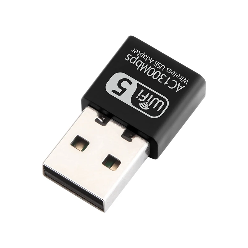 AC 1300Mbps 2.4/5.8GHz 듀얼 밴드 USB 와이파이 동글 어댑터 5G 유선 외부 무선 와이파이 5 네트워크 안테나 데스크탑 수신기