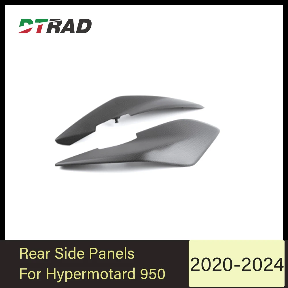 

For DUCATI Hypermotard 950 / SP 2020-2024 Carbon Fiber Rear Tail Seat Side Panels Rear Handles Fairing Motorcycle Accessories