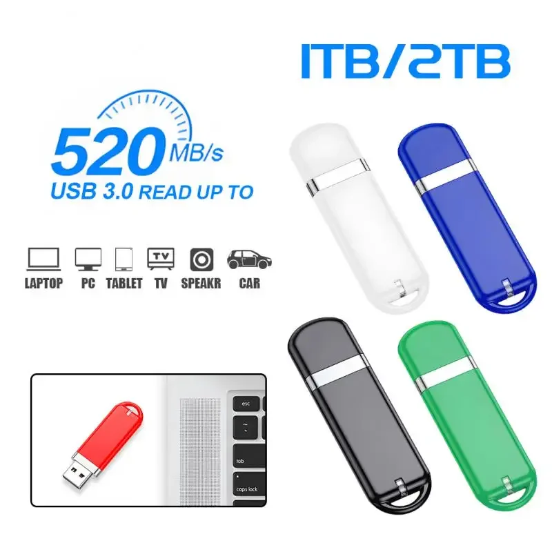 Originele Mini Flash Drives 2Tb Usb3.0 High Speed Metal Pendrive 1Tb 128Gb Stick Draagbare Drive Waterdichte Memoria Storage U Disk