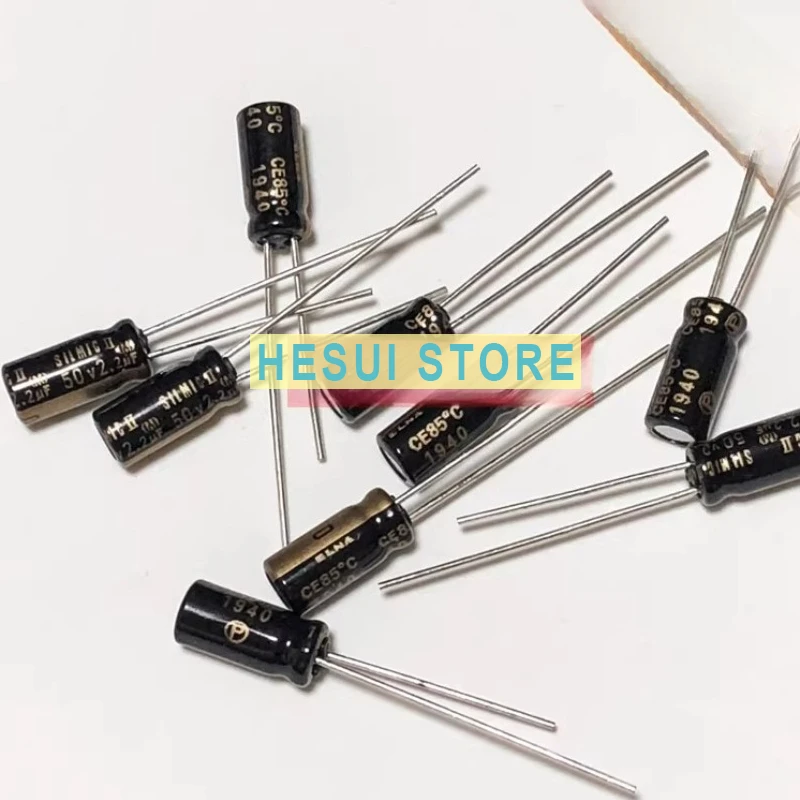 ELNA Audio Fever Capacitor 1UF2.2UF 4.7UF 10UF50V RFS SILMICII Ina Copper Foot