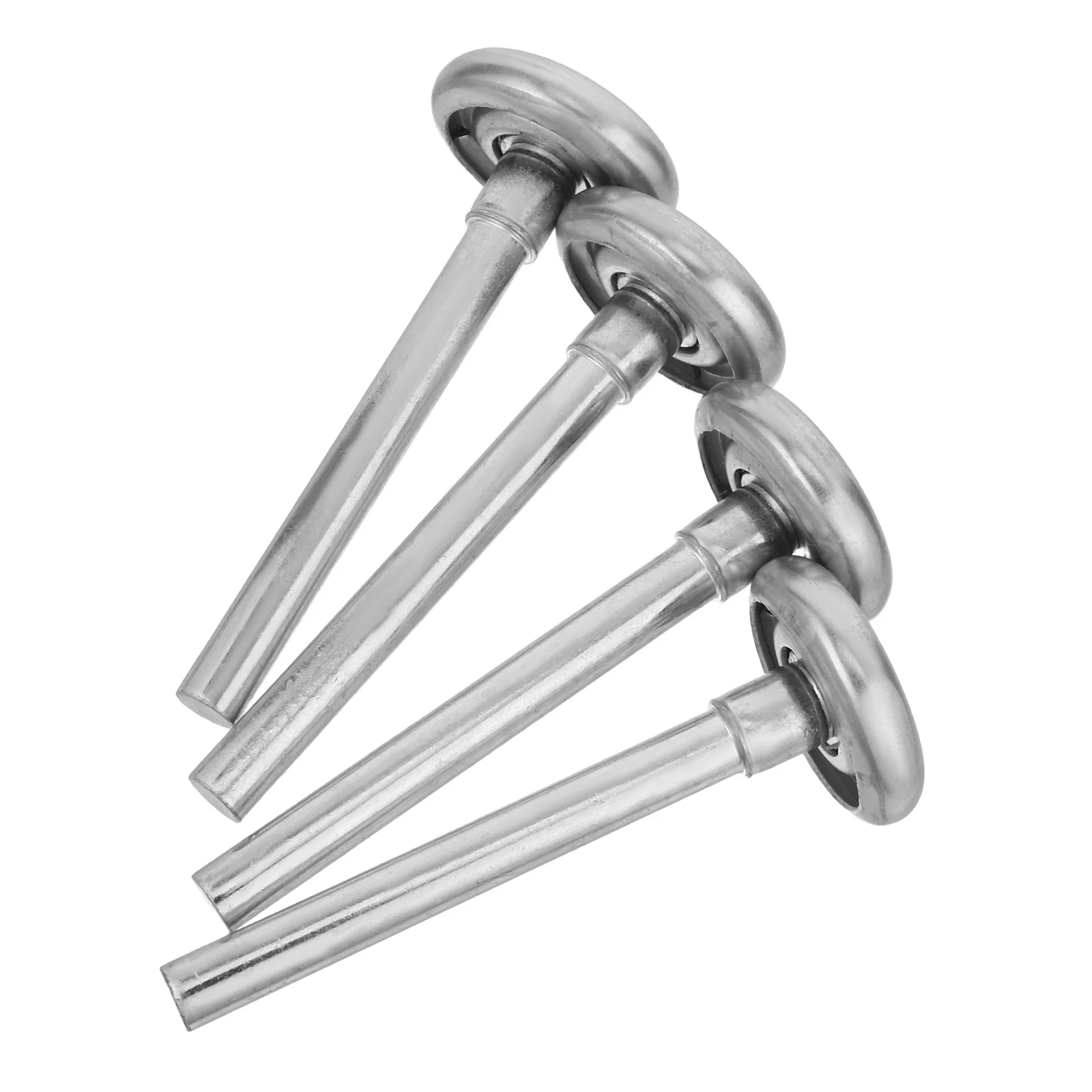 

4Pcs Silent Garage Door Roller Heavy Duty Smooth Sliding Wheel Hardware Kit Universal Iron Pulley for Track Replacement