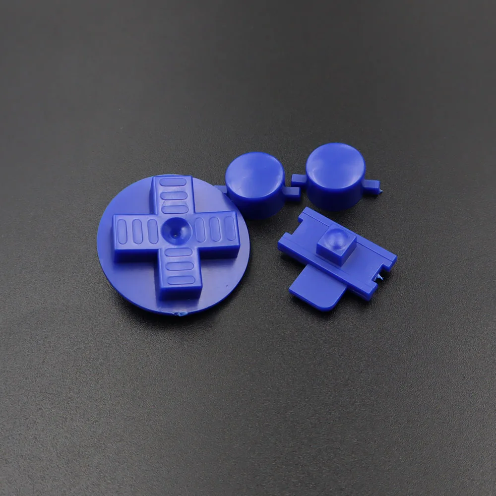 1 세트 교체 A B D 패드 방향 키패드 Gameboy GB DMG 버튼 용 전원 켜기 끄기 버튼