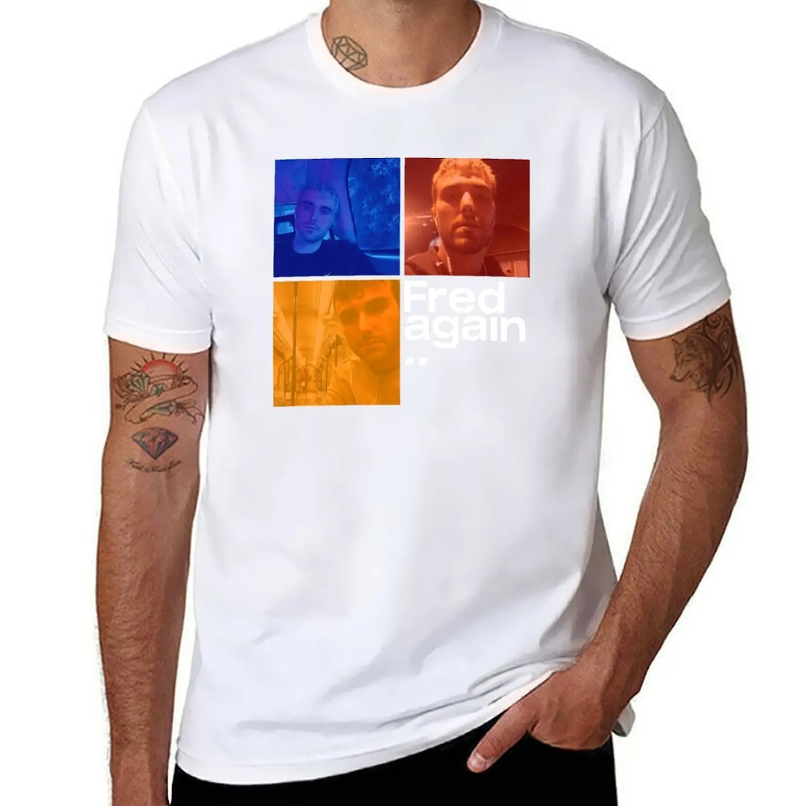 

FRED AGAIN T-Shirt t shirts for man cotton t shirts for man graphic vintage T-Shirt