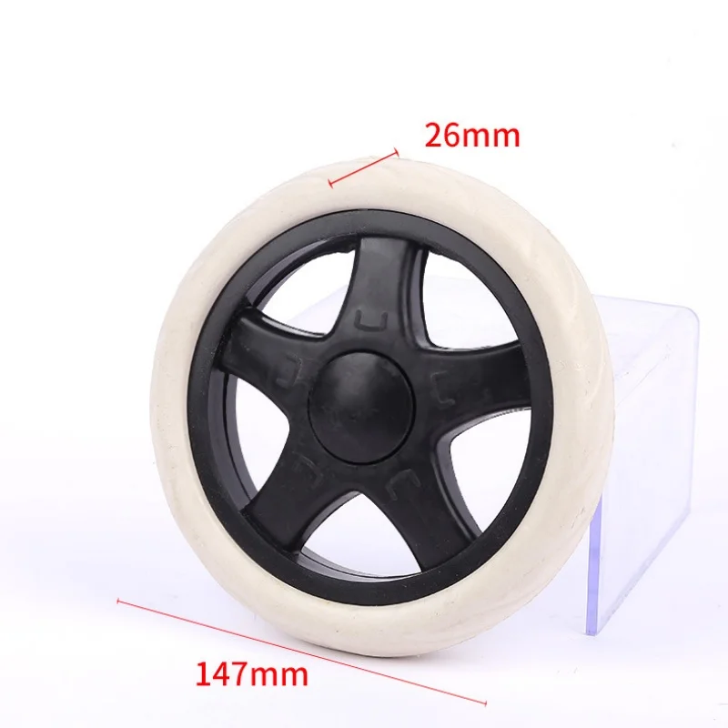 Fashion Shopping Cart Wheels Anti Slip Travelling Trolley Caster Wear-resistant Tire Wheel Directional Caster Replacement Parts