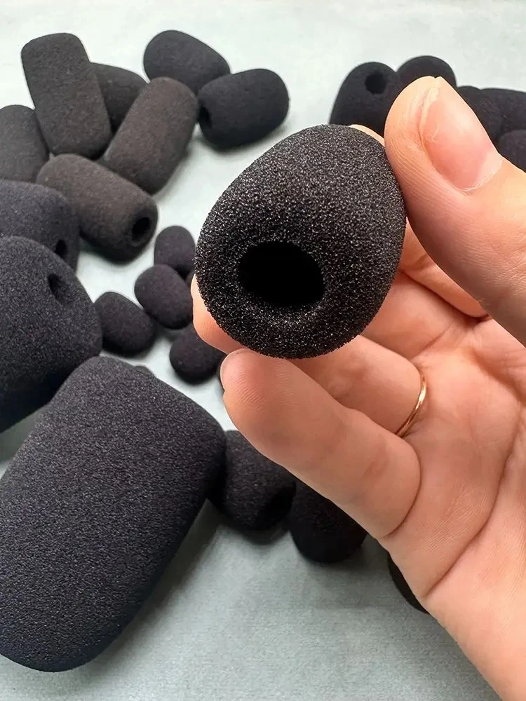 5 Pcs Small Foam Mini Microphone Covers For Headset Microphone Mic Cover For Headset Protection For Lavalier Microphones image 5