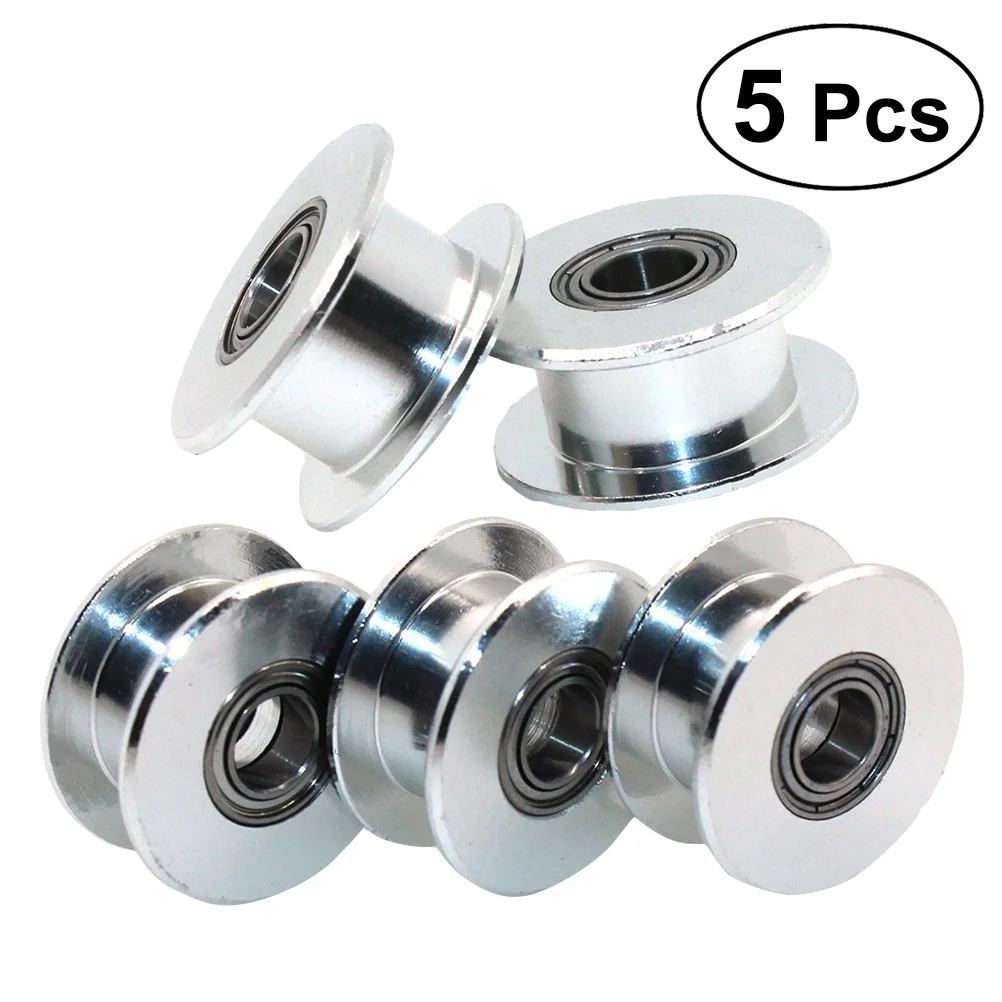 

5 PCS 3D Printer Synchronization Wheel Belt Pulley Synchronous for Printers Timing