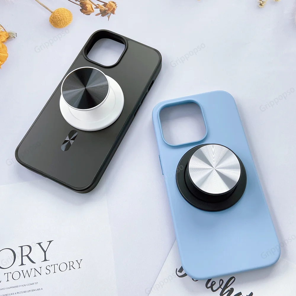 Grippopso Magnetischer, zusammenklappbarer Handy-Griff für Samsung, Halter, Sockel, Tasche für iPhone 52, magnetisch, sicher, Ring, Finger, erweiterbar – Detail 17