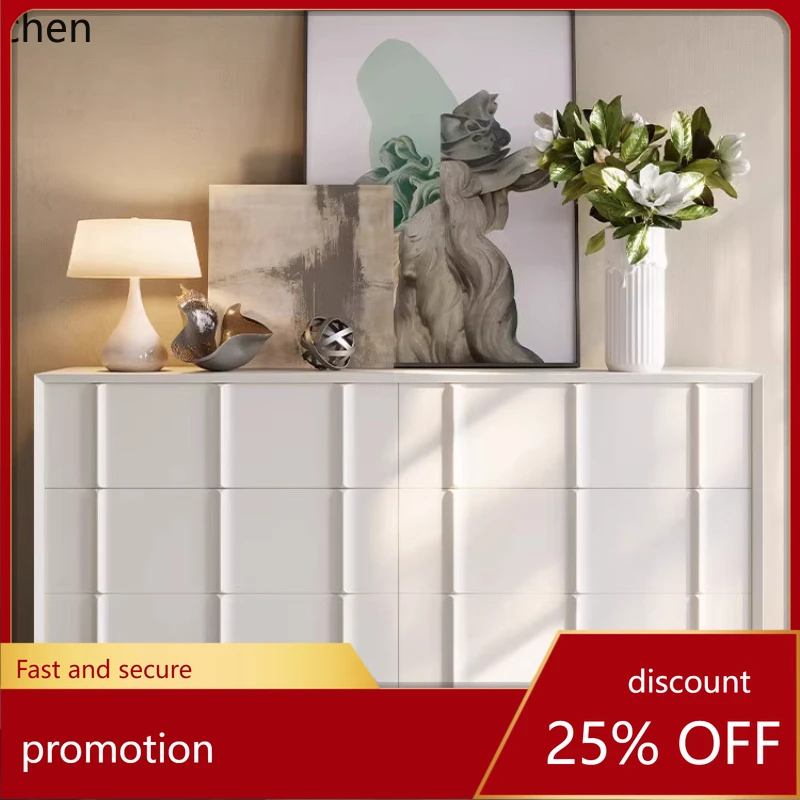 

CZ porch cabinet household locker entrance foyer cabinet modern simple chest cabinet living room decoration