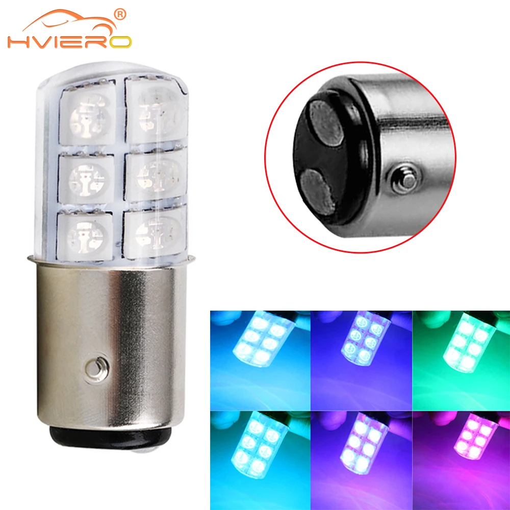 

Car Strobe Light High Quality Led Bulb 12v Auto Fog Lantern White Blue Red Super Bright Brake Reverse Lamp Waterproof Universal